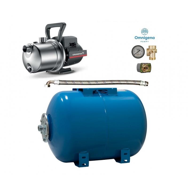 Zestaw hydroforowy JP 4-47 230V Grundfos hydrofor 200l